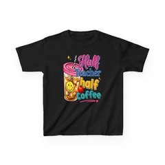 Funny Half Teacher Half Coffee Lover T-Shirt