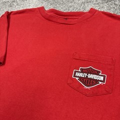 Harley Davidson Shirt Men 2XL Red Motorcycles Biker Chandler Arizona Pocket Logo