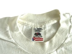 Vintage 90s Discovery Channel Adult Large TV Promo White Graphic Logo T-Shirt