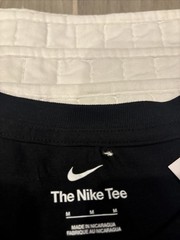 Nike Medium Black I’ve Got Faith Kipchoge Graphic Shirt**SMALL HOLE**See Picture