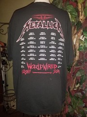 Metallica Shirt Mens 3 count, X- Large Black Graphic Band Tees Rock