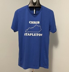 Chris Stapleton Hillbilly Days 2017 Kentucky Vintage Fit T-shirt Large Unisex