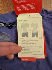 The North Face Retro Men’s Medium Tee, 2015 Salesman Sample