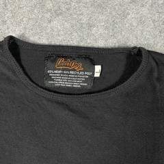 Underdog Hemp T-Shirt Mens Large Black Logo Hemp Crew Neck Short Sleeve Tee