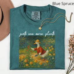 Comfort Tee Garden Goose Plants Animal Graphic Nature Gardener Farm Shirt