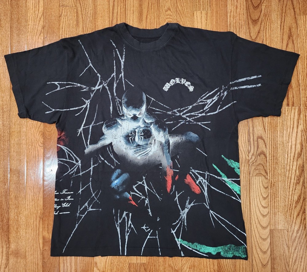 Darc Sport Spider-Man “With Great Power” Tee – Size L