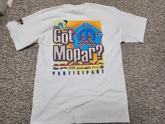 2006 Gildan Mopar Nationals 26th Annual Tee Double Sided Graphic Large