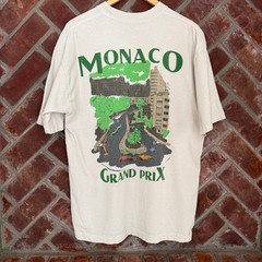 Bad Bunny Monaco Grand Prix Authentic Tee Most Wanted Tour Graphic Size Large