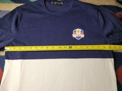 Ralph Lauren RLX USA 2016 Ryder Cup Long Sleeve Shirt Mens Medium Golf