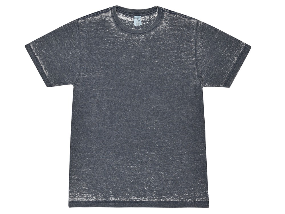 Denim Acid Wash Burnout T-shirts Adult S-3XL 60/40 Cotton/Polyester Blend