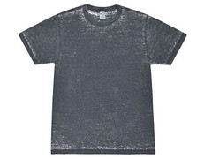 Denim Acid Wash Burnout T-shirts Adult S-3XL 60/40 Cotton/Polyester Blend