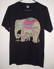 Elephant Thailand T Shirt Size M