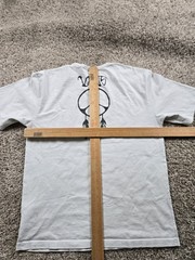 Vans Taka Hayashi Perched T Shirt Small Mens White Short Sleeve Distressed