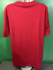 LAS VEGAS Nevada T-Shirt 2XL Red American Flag Puff Print Sewn USA