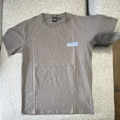 HUGO BOSS Graphic Logo Slim Fit T-Shirt Gray Crew Neck Short Sleeve Men’s L