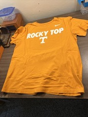 Awesome NIKE Tennessee Rocky Top T-shirt SIZE LARGE OK FAIR CONDITION