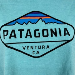 Patagonia Ventura California Graphic T Shirt Short Sleeve Crewneck Size S
