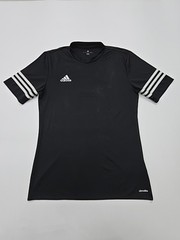 Adidas Men’s T-Shirt Black Climalite Slim Fit Performance Size M (Logo)