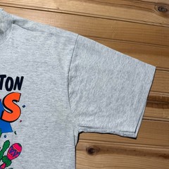 Vintage 1995 Denton Texas VFW Fiesta Luau Cactus Party Graphic T-Shirt USA Large