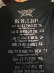 Babymetal Tour 2017 XL T Shirt