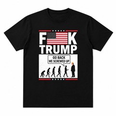 Funny Political Parody Go Back We Screwed Up Graphic T-Shirt