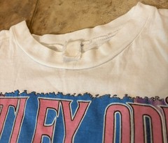 true vintage 80s MOTLEY CRUE theatre of pain ROCK TOUR T SHIRT soft ULTRA RARE
