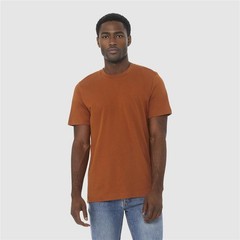 5 Pack Bella Canvas Mens T Shirts Short Sleeve Crew Neck Cotton Tees Large