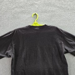 Jordan Men Shirt Medium Black Air Jumpman Logo Short Sleeve Y2K