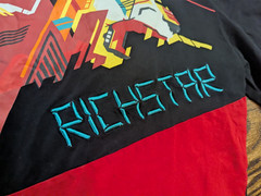 Rich Star Lion Embroidered SHIRT (3XL Fits Smaller) 23×30 Urban Hip Hop Skater