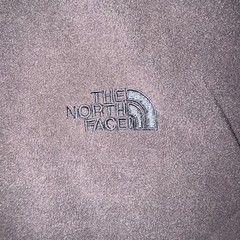 The North Face Mens Medium Long Sleeve Charcoal Gray Fleece Crewneck Pullover