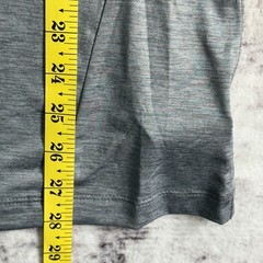 NWT ASICS Men’s Knit Spacedye SS Tee Small Gray Running Athletic MSRP $35