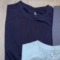 Athletic Fit Blues Shirts 3 Pack Large Men
