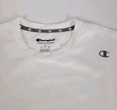Champion Teamwear Authentic Athleticwear White T Shirt Compression Men’s Size L