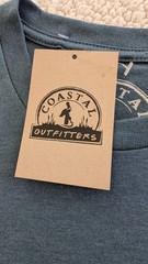 Coastal Outfitters Short Sleeve Blue T Shirt Men’s Size Medium