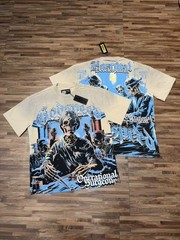 2026 Summer Godspeed Skeleton surgeon printing Tee Mens Cotton T-shirt