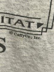 VTG Cape Cod Nature Shore Birds Shirt Men XL Gray Short Sleeve Bird Watchers