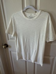 Todd Snyder Antique White Short Sleeve Lightweight Mini Waffle Crew Sz S. Box2