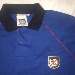 1980’s VTG ABC Wide World of Sports Blue Collared Shirt Vintage Size Medium M