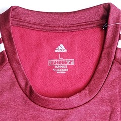 Adidas Men’s Sweatshirt Pullover Shirt Large Red Athletic Reflective Climawarm