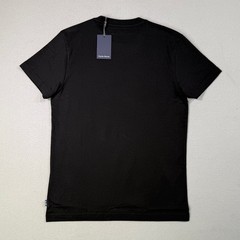 Psycho Bunny Zealand Graphic Applique Logo Tee black/blue 3/XS $60