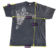 Vintage Wolverine Mad Engine Marvel T Shirt Men Large