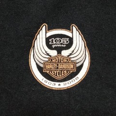 Harley-Davidson 105th Anniversary 1903-2008 Made in USA T-Shirt Size XL