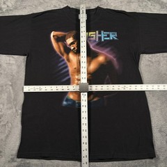 Vintage 2002 Usher 8701 Tour All Sport T-Shirt Men Large Black Evolution Concert