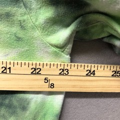 Richie Rich Shirt XL Men Short Sleeve Tie Dye Green 1970 Comic Money Bag Graphic