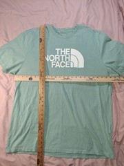 The North Face men’s short-sleeve t-shirt size XXL light green (B0996G)