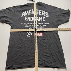 Marvel Avengers Shirt Mens Large Endgame Movie Comic Thanos Promo New
