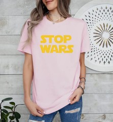 World Peace Activist Comfort Tee Anti War Protest Shirt