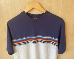 rare 70s 80s HANG TEN Surf made in USA VINTAGE Bare feet logo t-shirt men’s L