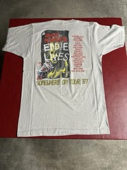 Vintage Iron Maiden Shirt 1987 Somewhere On Tour Shirt Motorhead Metallica Eddie