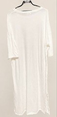 Hysteric Glamour Paradise Club T-shirt Maxi Dress White Free Size Unused